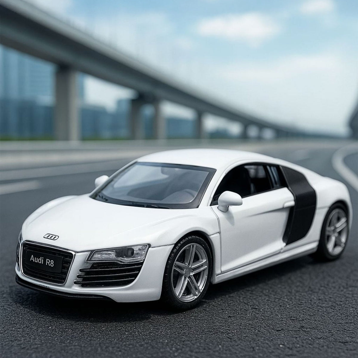 Auto Audi R8 Coupe 2007 S Escala 1:43 - Welly - Toyng Chile
