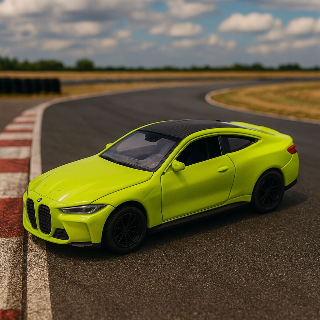 Auto BMW M4 Escala 1:34:39 - Welly - Toyng Chile