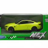 Auto BMW M4 Escala 1:34:39 - Welly - Toyng Chile