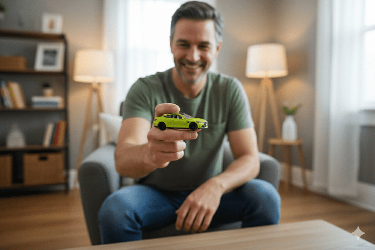 Auto BMW M4 Escala 1:34:39 - Welly - Toyng Chile