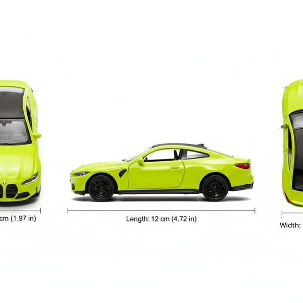 Auto BMW M4 Escala 1:34:39 - Welly - Toyng Chile