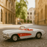 Auto Chevrolet Corvette 1957 Escala 1:60 - Welly - Toyng Chile