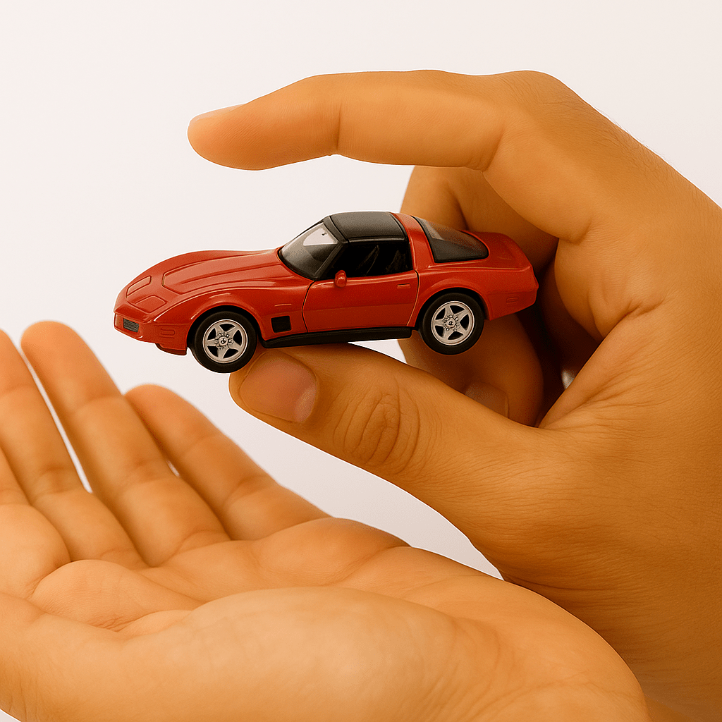 Auto Chevrolet Corvette Escala 1:60 - Welly - Toyng Chile