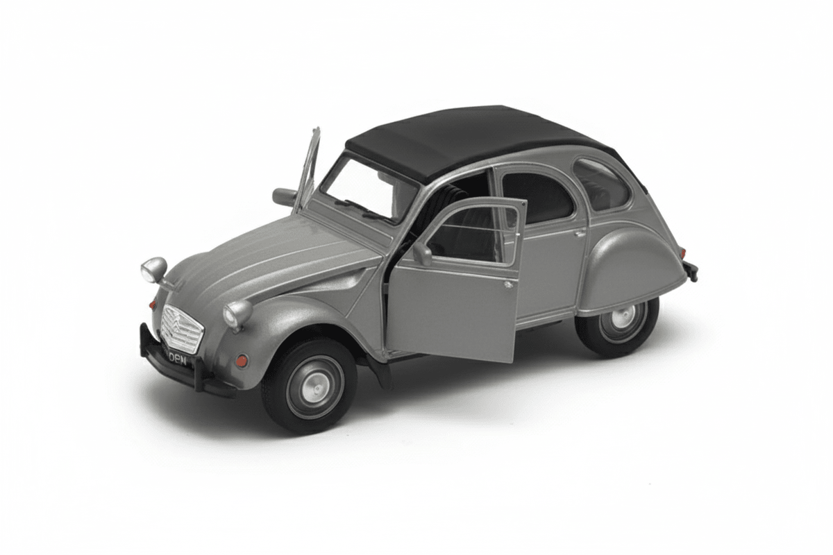 Auto Citroneta 2CV Soft Top Escala 1:34:39 - Welly - Toyng Chile