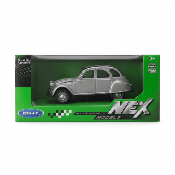 Auto Citroneta 2CV Soft Top Escala 1:34:39 - Welly - Toyng Chile