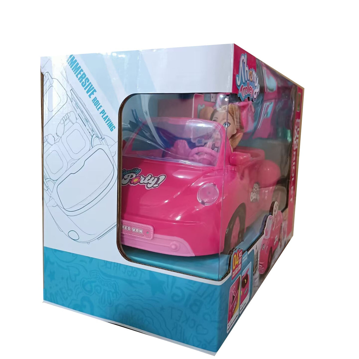 Auto Convertible Con Muñeca - Toyng - Toyng Chile