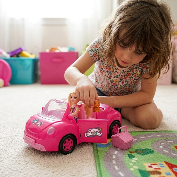 Auto Convertible Con Muñeca - Toyng - Toyng Chile