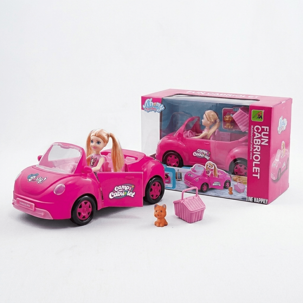 Auto Convertible Con Muñeca - Toyng - Toyng Chile