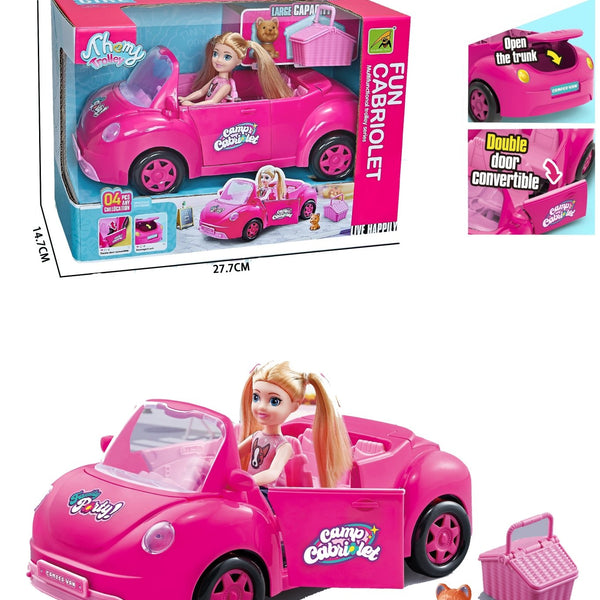 Auto Convertible Con Muñeca - Toyng - Toyng Chile