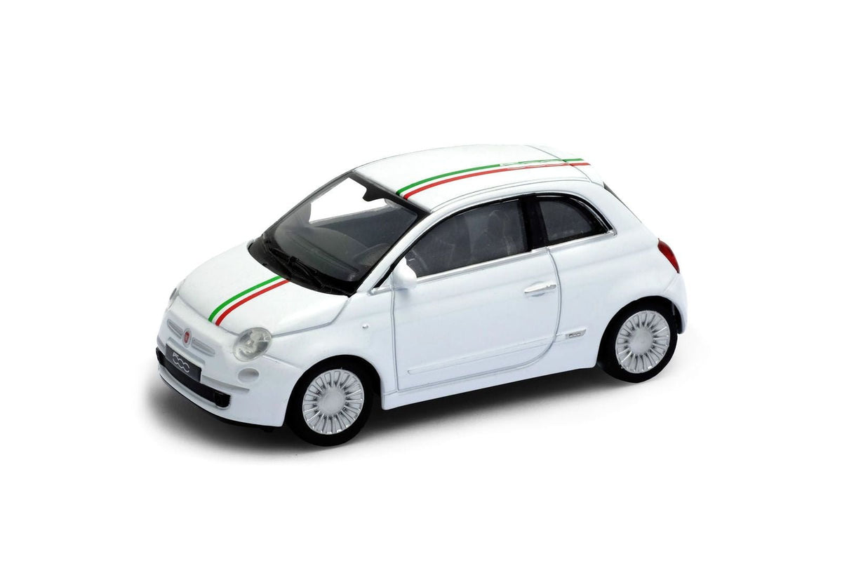 Auto Fiat 500 2007 Racing Imprint S Escala 1:43 - Welly - Toyng Chile