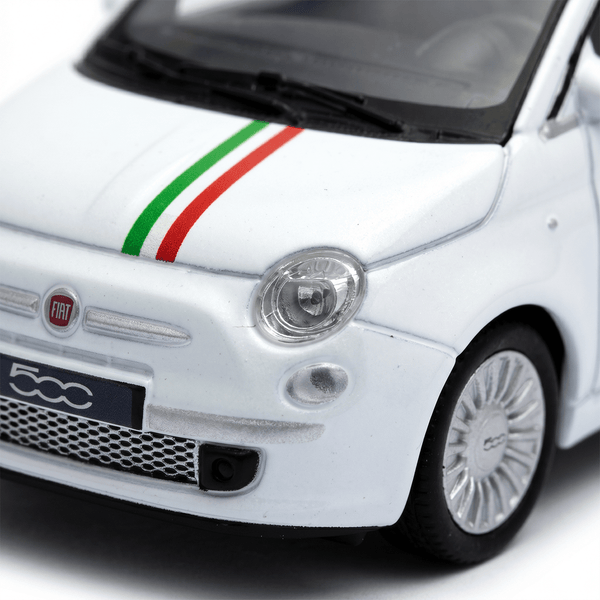 Auto Fiat 500 2007 Racing Imprint S Escala 1:43 - Welly - Toyng Chile