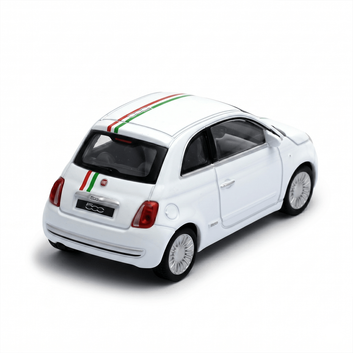 Auto Fiat 500 2007 Racing Imprint S Escala 1:43 - Welly - Toyng Chile