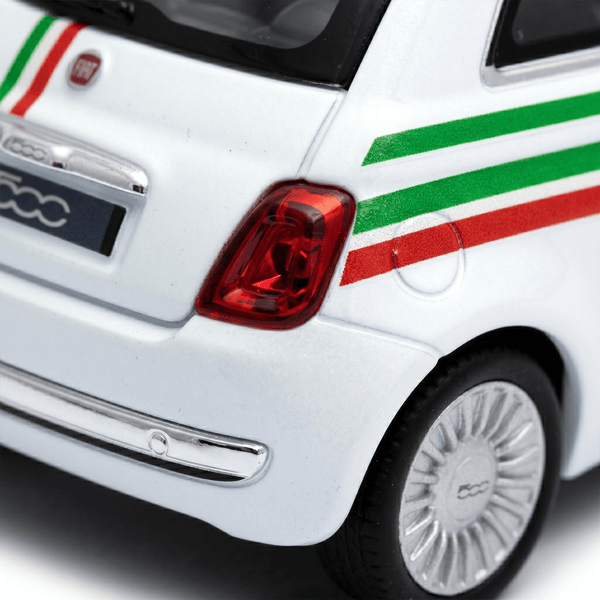 Auto Fiat 500 2007 Racing Imprint S Escala 1:43 - Welly - Toyng Chile