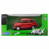 Auto Fiat 600 Escala 1:34:39 - Welly - Toyng Chile