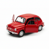 Auto Fiat 600 Escala 1:34:39 - Welly - Toyng Chile