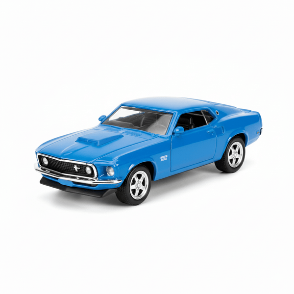 Auto Ford Mustang Boss 429 1969 Escala 1:60 - Welly - Toyng Chile