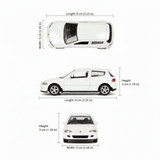 Auto Honda Civic Escala 1:60 - Welly - Toyng Chile