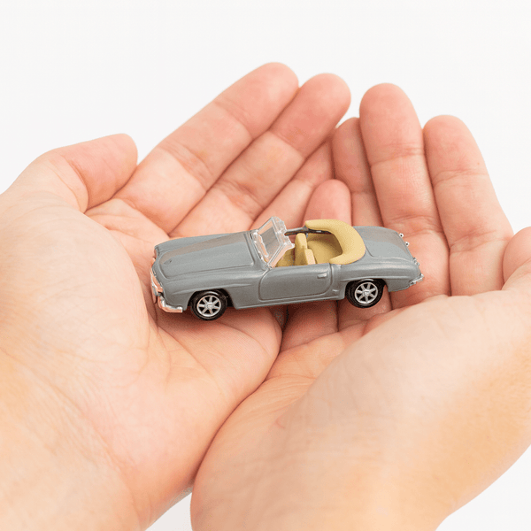 Auto Mercedes - Benz 190 SL Escala 1:60 - Welly - Toyng Chile