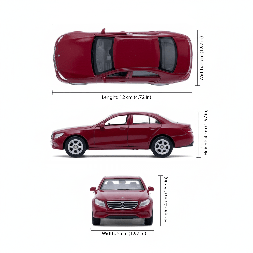 Auto Mercedes - Benz 2016 E - Class Escala 1:34:39 - Welly - Toyng Chile