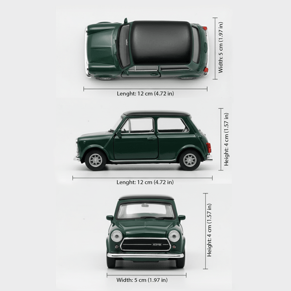 Auto Mini Cooper 1300 Escala 1:34:39 - Welly - Toyng Chile