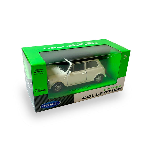 Auto Mini Cooper 1300 Escala 1:34:39 - Welly - Toyng Chile