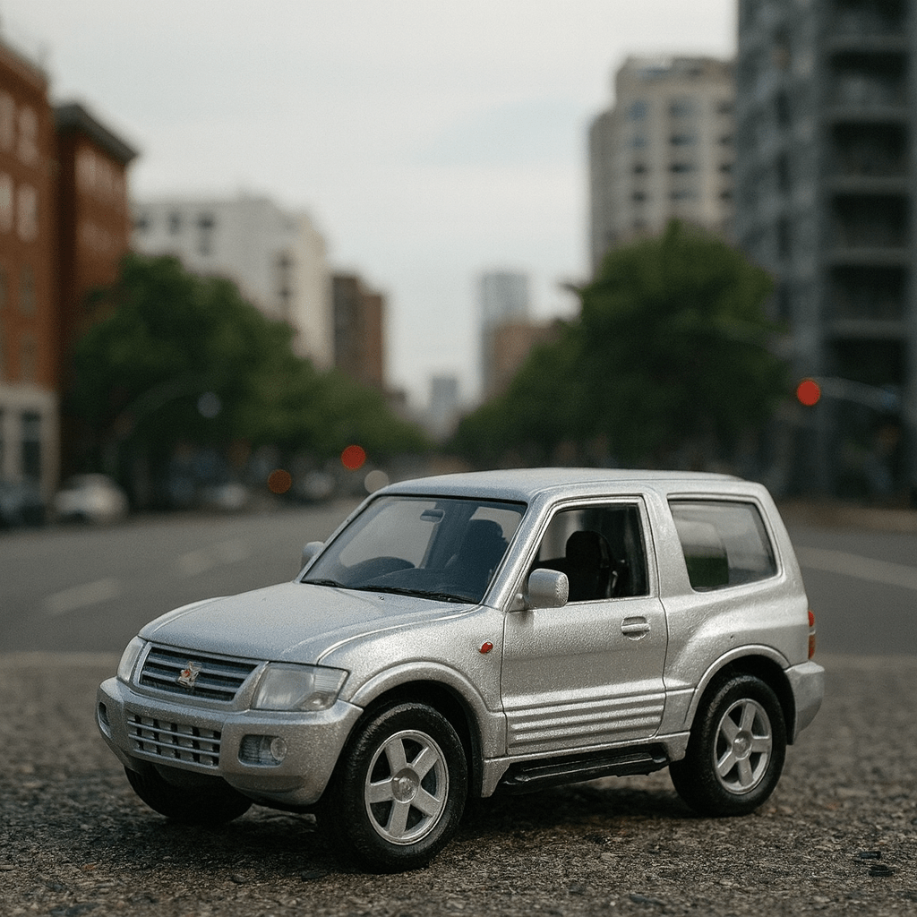 Auto Mitsubishi Montero Escala 1:60 - Welly - Toyng Chile