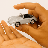 Auto Porsche 356B Escala 1:60 - Welly - Toyng Chile