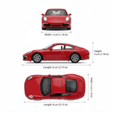 Auto Porsche 911 Carrera S Escala 1:60 - Welly - Toyng Chile