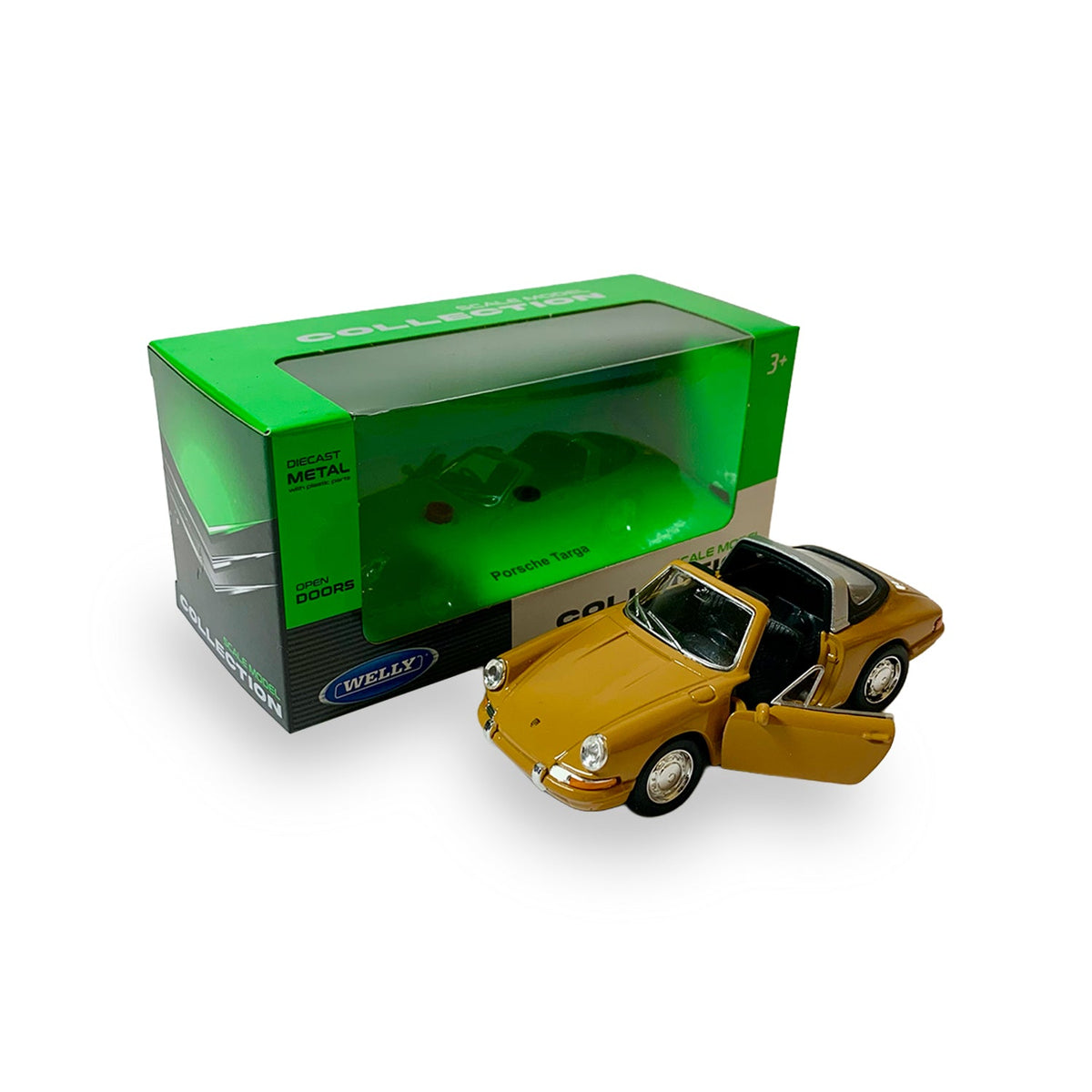 Auto Porsche 911 Targa 1965 Escala 1:34:39 - Welly - Toyng Chile
