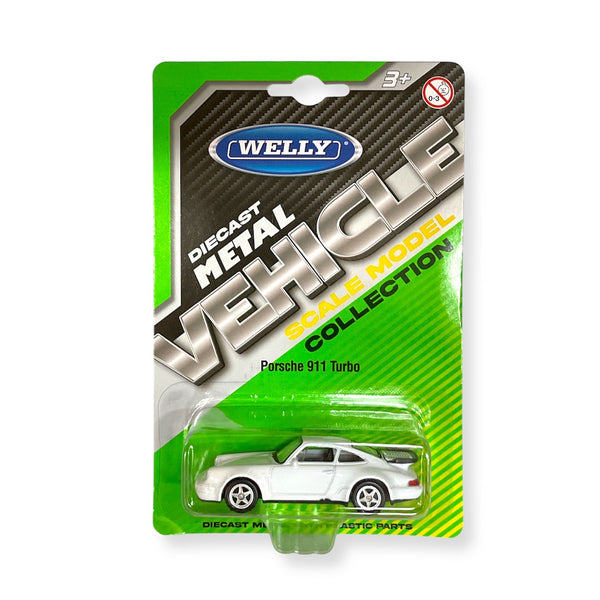 Auto Porsche 911 Turbo Escala 1:60 - Welly - Toyng Chile