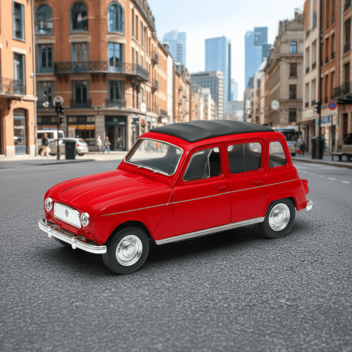 Auto Renault 4 Escala 1:34:39 - Welly - Toyng Chile