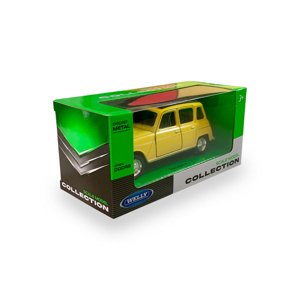 Auto Renault 4 Escala 1:34:39 - Welly - Toyng Chile
