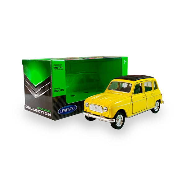 Auto Renault 4 Escala 1:34:39 - Welly - Toyng Chile