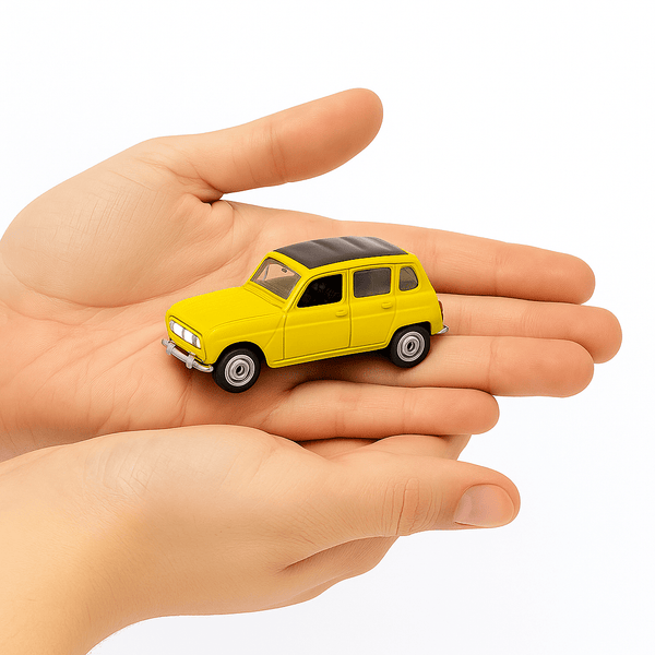 Auto Renault 4 Escala 1:60 - Welly - Toyng Chile