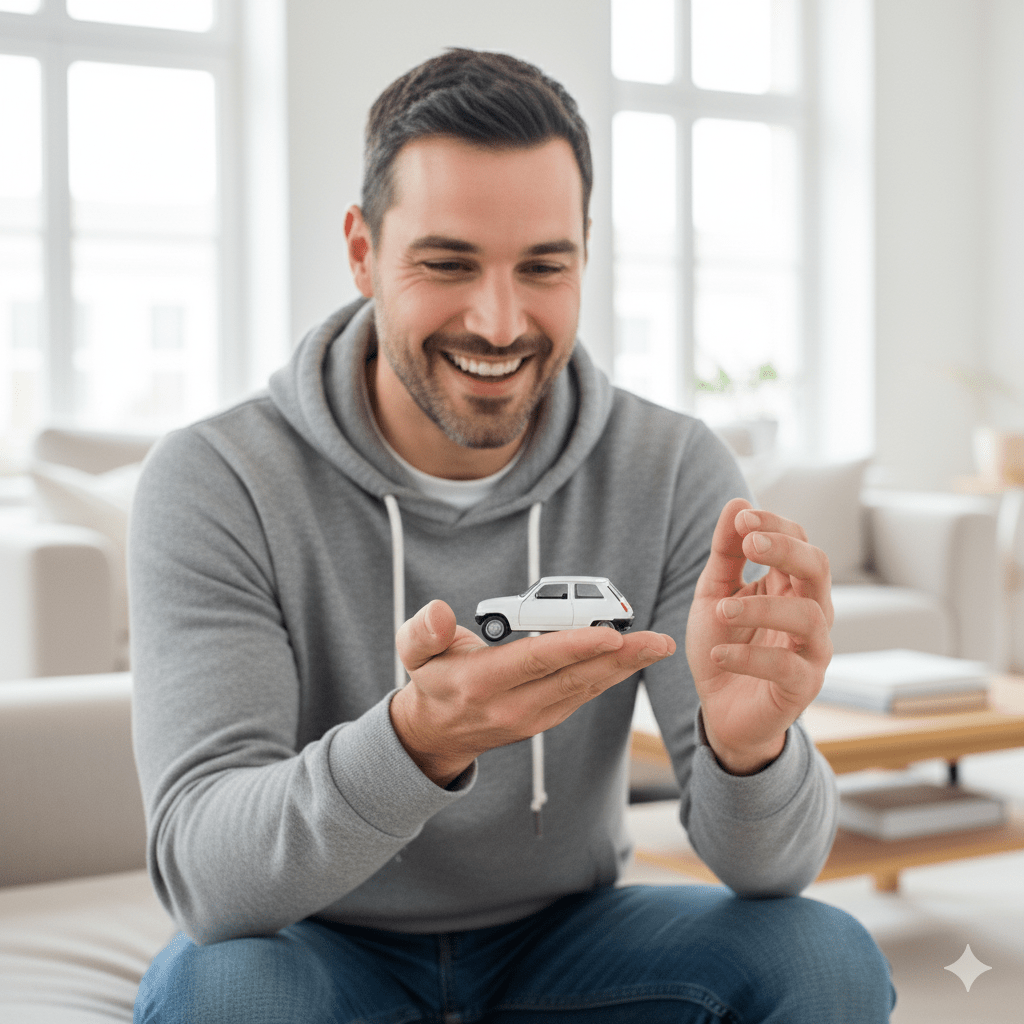 Auto Renault 5 Escala 1:34:39 - Welly - Toyng Chile