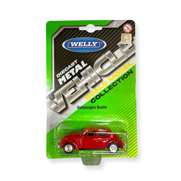 Auto Volkswagen Beetle Escala 1:60 - Welly - Toyng Chile