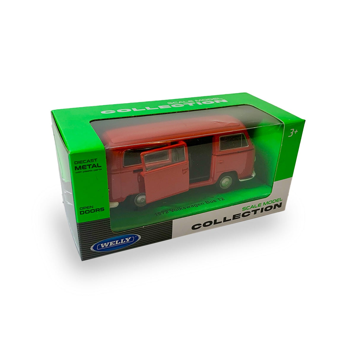 Auto Volkswagen Bus T2 1972 Escala 1:34:39 - Welly - Toyng Chile