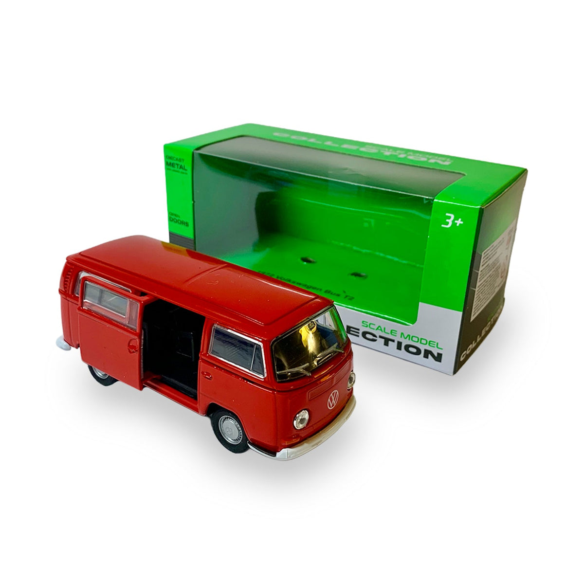 Auto Volkswagen Bus T2 1972 Escala 1:34:39 - Welly - Toyng Chile