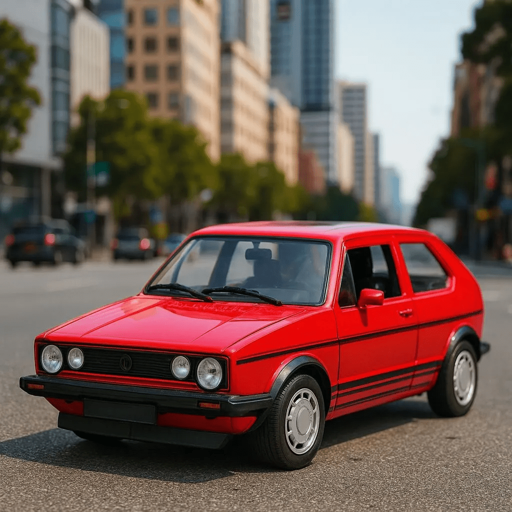Auto Volkswagen Golf I GTI Escala 1:34:39 - Welly - Toyng Chile