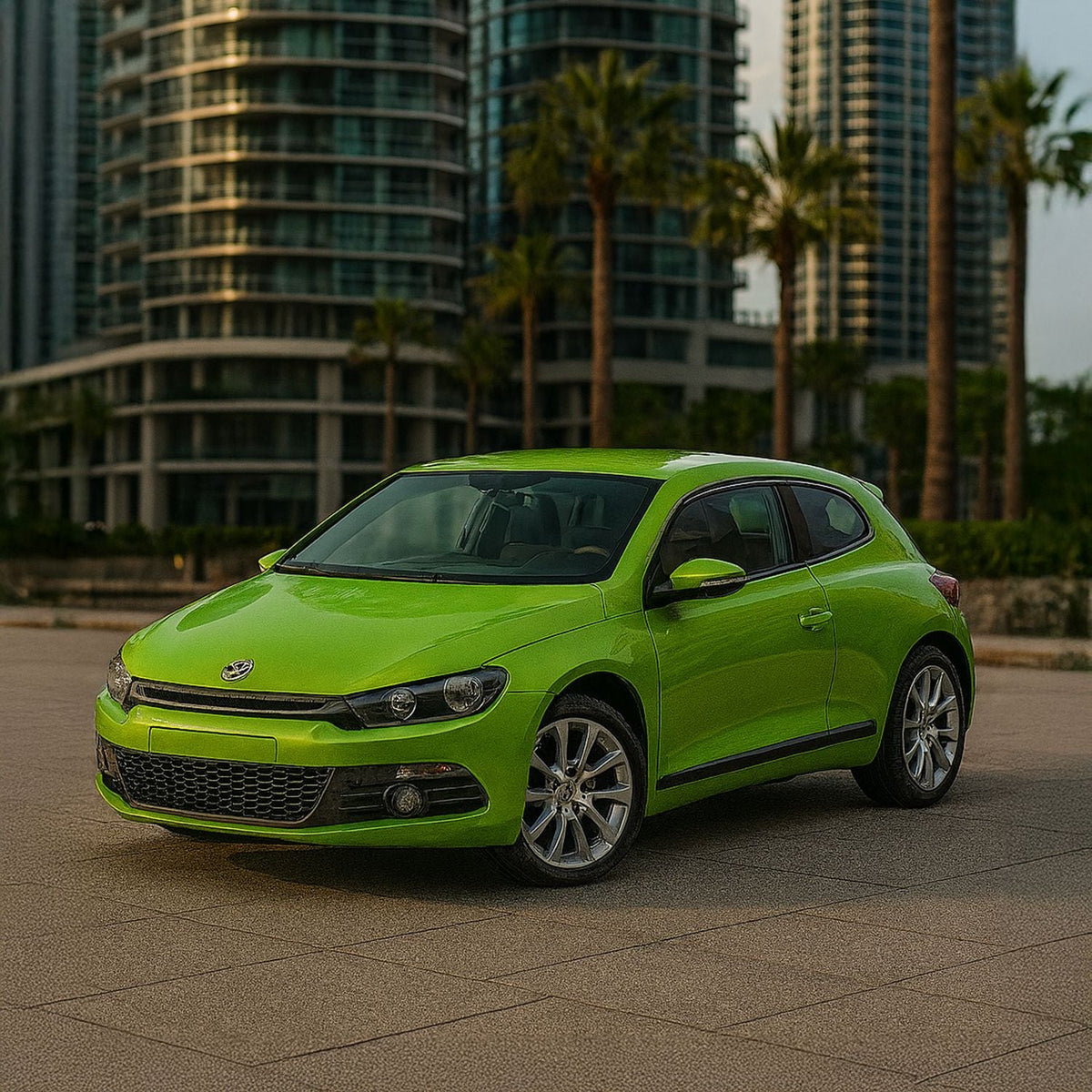 Auto Volkswagen Sirocco S Escala 1:43 - Welly - Toyng Chile