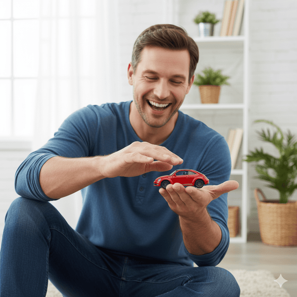 Auto Volkswagen The Beetle Escala 1:34:39 - Welly - Toyng Chile