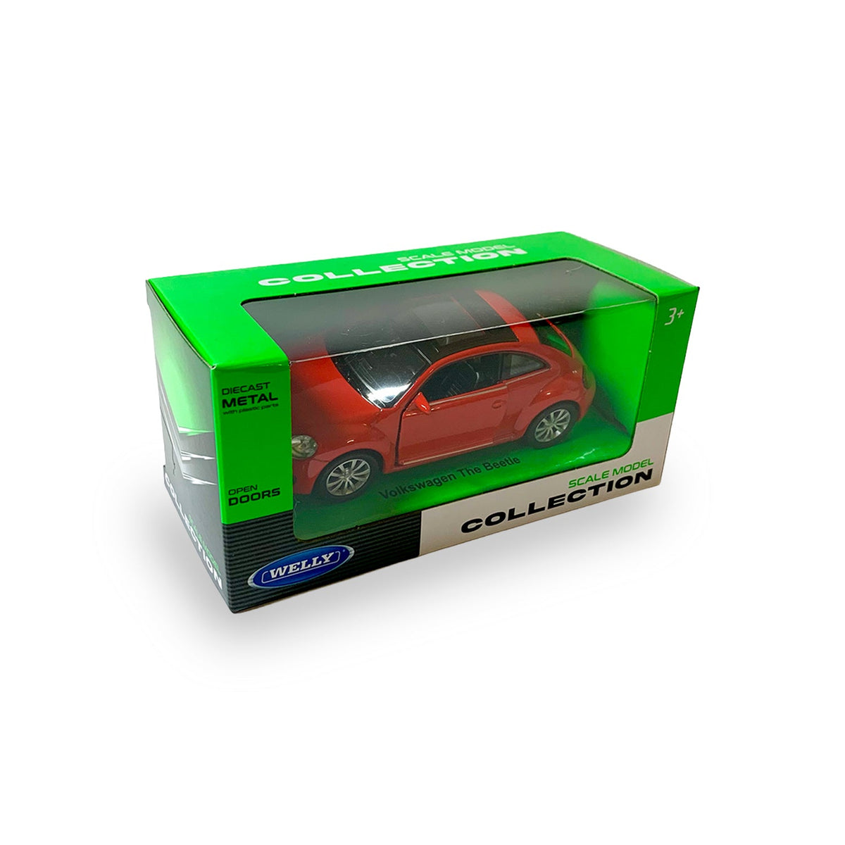 Auto Volkswagen The Beetle Escala 1:34:39 - Welly - Toyng Chile
