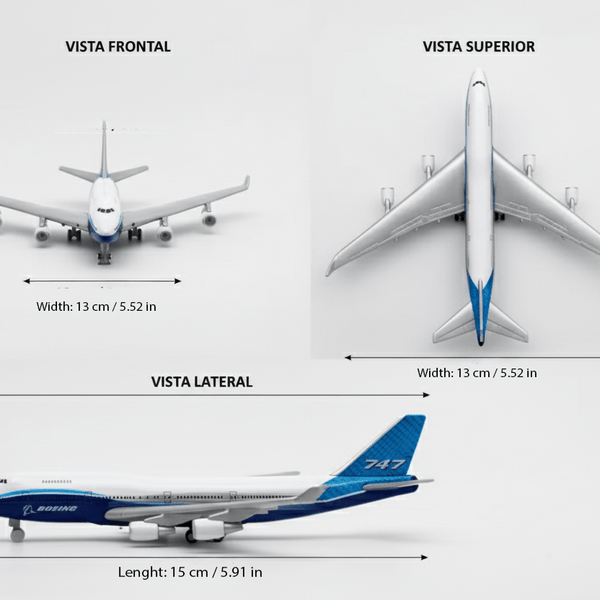 Avión Aviation Airways Boeing B747 - Welly - Toyng Chile