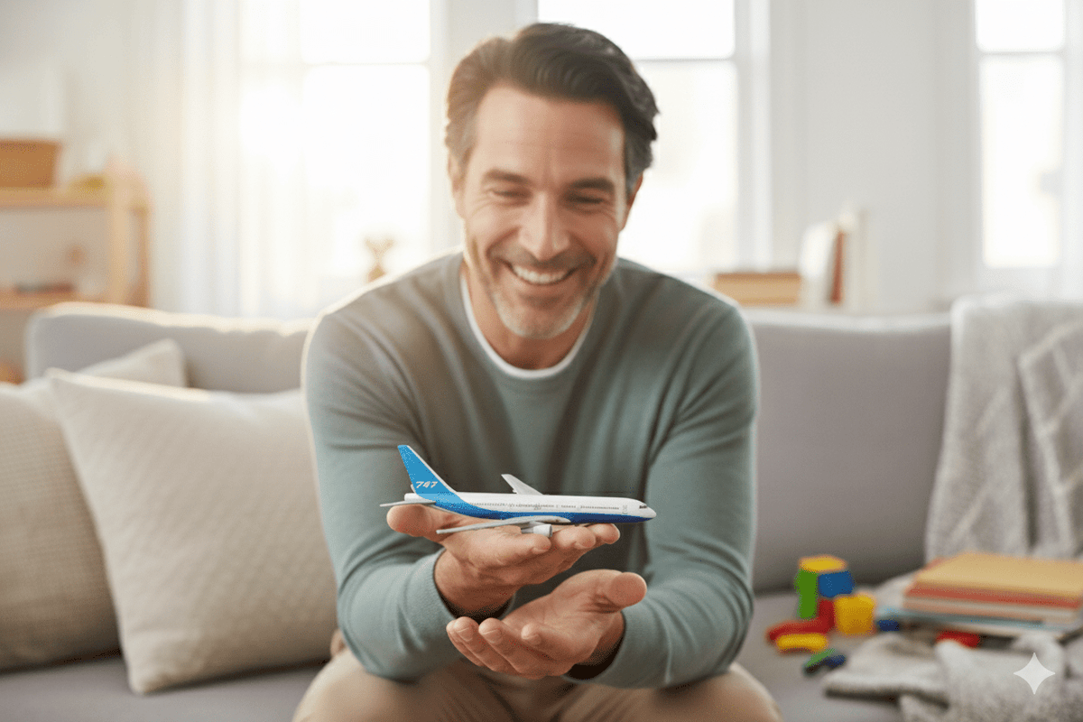 Avión Aviation Airways Boeing B747 - Welly - Toyng Chile