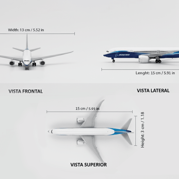 Avión Boeing 787 - Welly - Toyng Chile