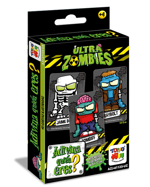 Juego de Mesa Adivina Quien Eres - Ultra Zombies