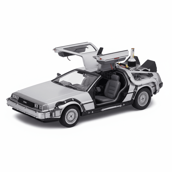 Back To The Future II Delorean Escala 1:24 - Welly - Toyng Chile