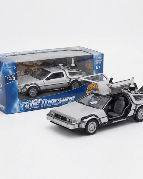 Back To The Future II Delorean Escala 1:24 - Welly - Toyng Chile