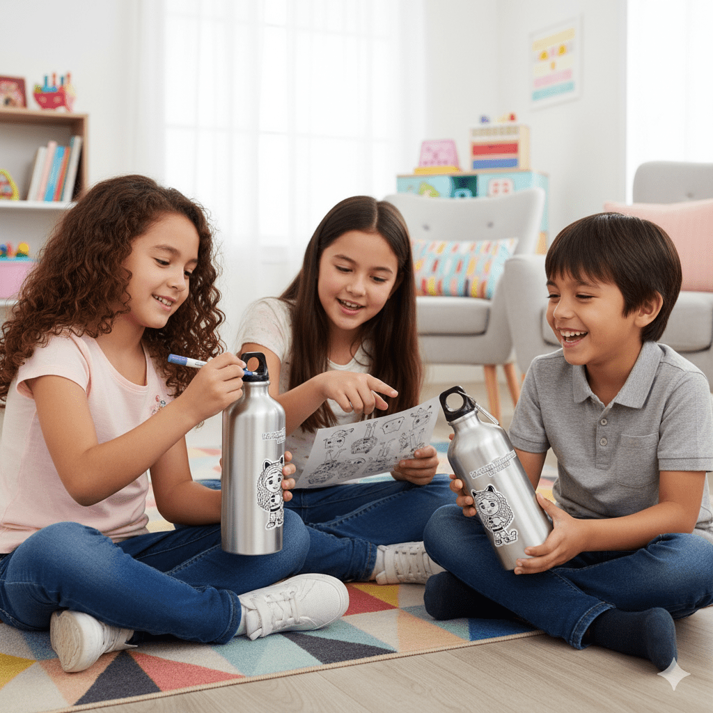 Botella Para Decorar - Gabby's Dollhouse - Toyng Chile