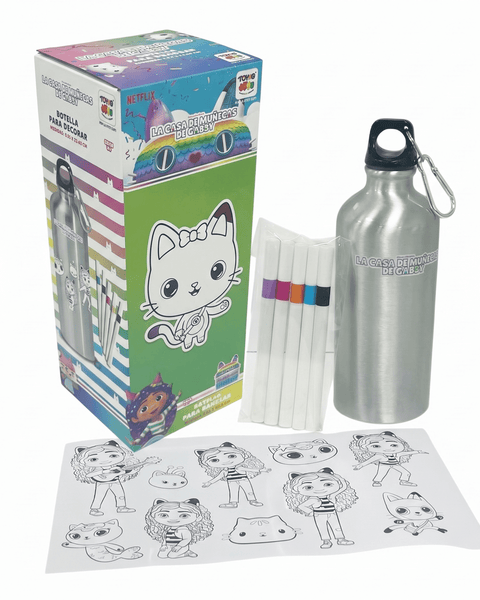 Botella Para Decorar - Gabby's Dollhouse - Toyng Chile